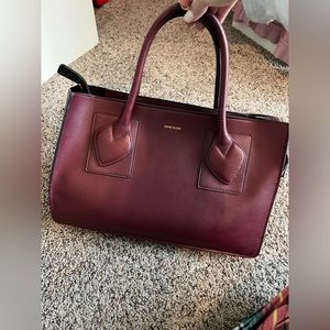 Anne Klein Deep Red Satchel